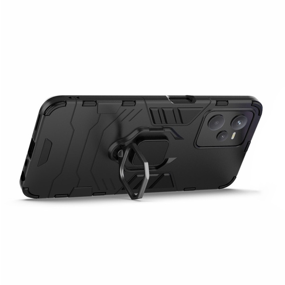 Telefontok a Realme C35, Kickstand Ring, fekete