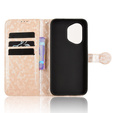 Flap tok Honor 400 5G, Wallet Rhombus, rózsaszín