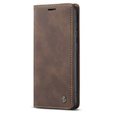 CASEME tok Samsung Galaxy S20 FE, Leather Wallet Case, barna