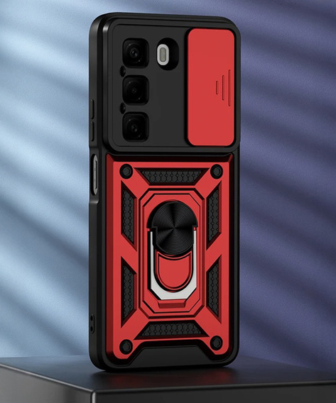 Telefontok a Infinix Hot 50 Pro+ 4G, CamShield Slide, piros