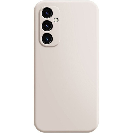 Telefontok a Samsung Galaxy A55 5G, Silicone Lite, bézs színű