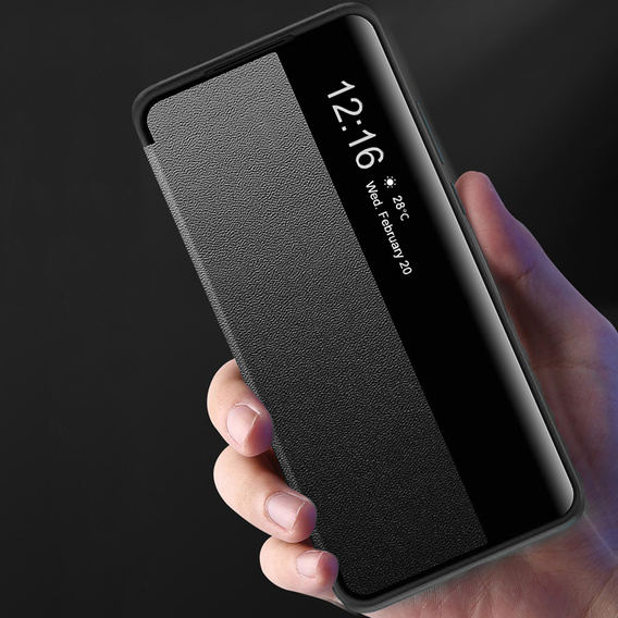 Pántos tok a Huawei P50 Pro készülékhez, Side View, kék