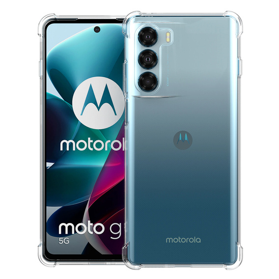 Telefontok a Motorola Moto G200 5G, Dropproof, átlátszó