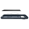 Spigen Thin Fit MagSafe tok Google Pixel 10 Pro XL, Metal Slate, fém pala
