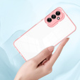 Telefontok a Samsung Galaxy A14 5G, Fusion Hybrid, átlátszó / rózsaszín