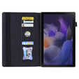 Tok Samsung Galaxy Tab A8 10.5 SM-X200 SM-X205, Classic, tolltartóval, fekete