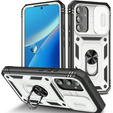 Telefontok a Samsung Galaxy A54 5G, CamShield Slide, fehér / fekete