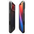 Spigen Enzo Aramid MagSafe tok iPhone 17 Pro készülékhez, szénfekete / ezüst
