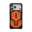 Urban Armor Gear tok iPhone 17 Pro Max, Monarch Pro MagSafe, narancssárga