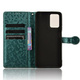 Flap tok Motorola Moto G24 / G24 Power / G04, Wallet Rhombus, zöld