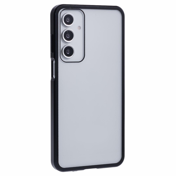 Tok Samsung Galaxy A16, Magnetic Dual Glass, fekete