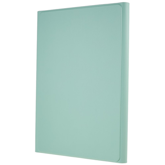 Tok + billentyűzet Galaxy Tab S7+ Plus / S8+ Plus /S7 FE T730 T733, Pen Slot, menta