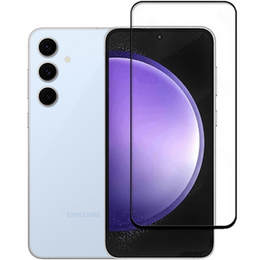 3D edzett üveg Samsung Galaxy S24 FE készülékhez, fekete keret