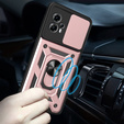 Telefontok a Motorola Moto G13 / G23, CamShield Slide, rózsaszín rose gold