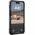 Tok Urban Armor Gear iPhone 15 Pro, Monarch, Kevlar fekete
