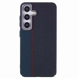 Tok Samsung S25, Carbon Fiber MagSafe, fekete / kék