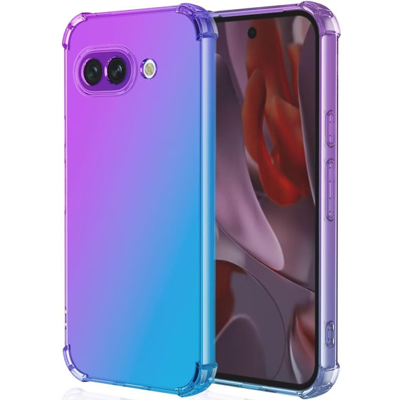 Tok Google Pixel 9A, Gradient Dropproof, Lila / kék