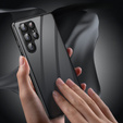 Tok Samsung Galaxy S23 Ultra, Magnetic Dual Glass, fekete