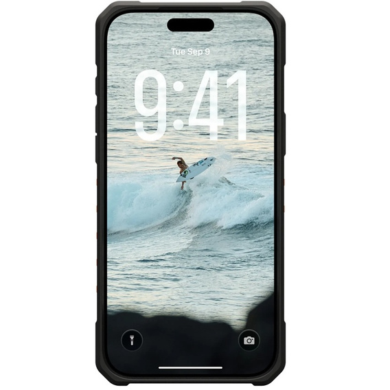 Urban Armor Gear tok iPhone 17 Pro Max készülékhez, Pathfinder MagSafe, narancssárga