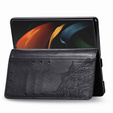 Pattintható tok a Samsung Galaxy Z Fold 4 5G, Mandala, fekete