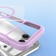 Dux Ducis tok iPhone 17 Pro, Skin X Pro, pánttal, MagSafe-hoz, lila