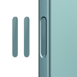 2x NORTHJO kamera vezérlőgomb üveg iPhone 16 / 16 Plus / 16 Pro / 16 Pro Max készülékhez, zöld