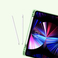 Tok + billentyűzet iPad Air 10.9 4 2020 / 5 2022, Touchpad, zöld