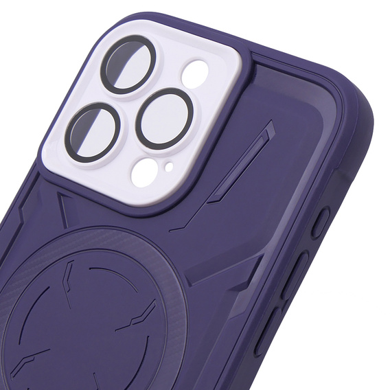 Tok iPhone 15 Pro Max, ERBORD Armor Mag, lila