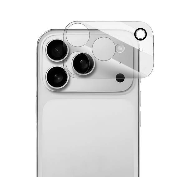 Edzett üveg az ERBORD kamera szigethez iPhone 17 Pro Max készülékhez