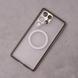 Magnetic Dual Glass MagSafe tok Samsung Galaxy S22 Ultra, arany