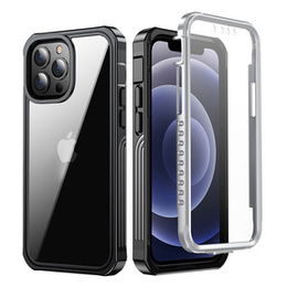 Tok iPhone 13 Pro Max készülékhez, Shockproof, fóliával, kék
