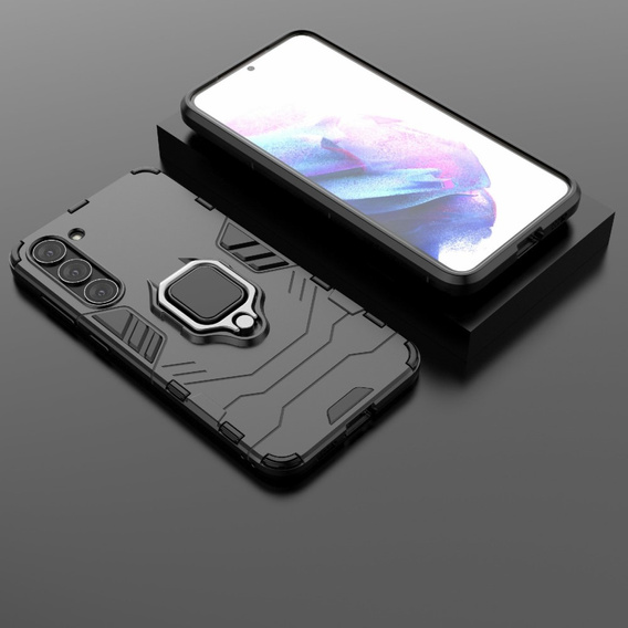 Telefontok a Samsung Galaxy S23, Kickstand Ring, fekete