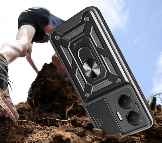 Telefontok a Xiaomi Poco F7, CamShield Slide, fekete