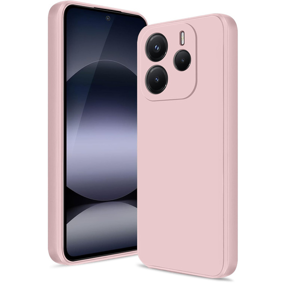 Telefontok a Xiaomi Redmi Note 14 4G, Silicone Lite, rózsaszín