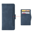 Pattintható tok a Infinix Hot 50 4G, Card Slot, sötétkék