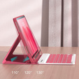 Tok + billentyűzet iPad 10.9 2022 10 Gen, Pen Slot, rózsaszín rose gold