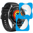 2x ERBORD edzett üveg a Huawei Watch GT 5 46mm-es órájához, rögzítőkerettel