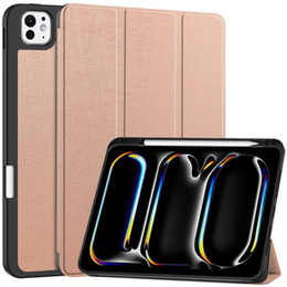 Tok iPad Pro 11" 2024 (5 gen.), Smartcase tolltartóval, rózsaszín