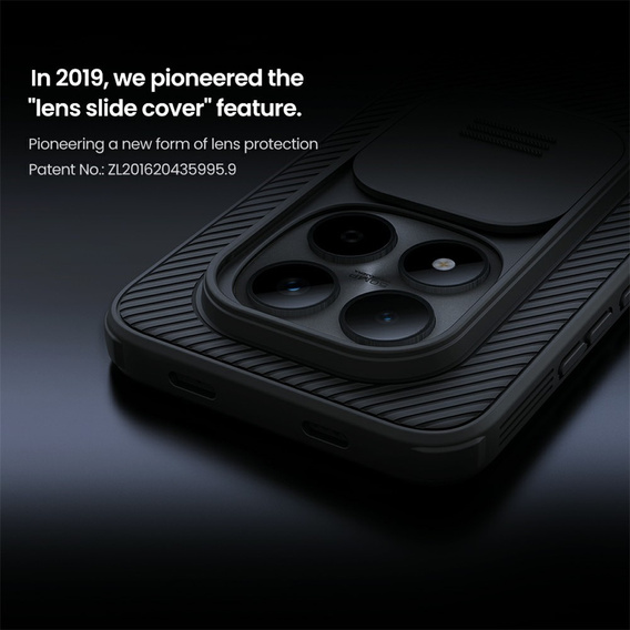 NILLKIN Camshield Pro tok kameravédővel a Xiaomi Redmi Note 15 Pro 5G készülékhez