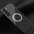 Telefontok a Samsung Galaxy S22, Magsafe Slim Carbon, fekete / szürke