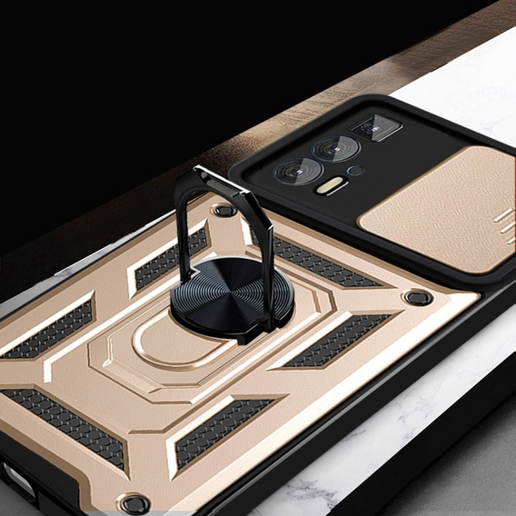 Telefontok a Motorola Edge 20 Pro, CamShield Slide, arany