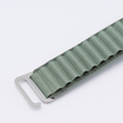 Nylon szíj Apple Watch 1/2/3/4/4/5/6/7/8/SE/ULTRA 42/44/45/45/49mm, zöld