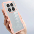 Tok Xiaomi Redmi Note 14 Pro 5G készülékhez, Shockproof, fóliával, rózsaszín
