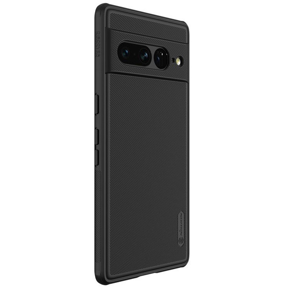 NILLKIN tok Google Pixel 7 Pro 5G, Super Frosted Shield Case, fekete