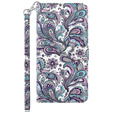 Pattintható tok a Samsung Galaxy A14 4G/5G, Wallet, lila