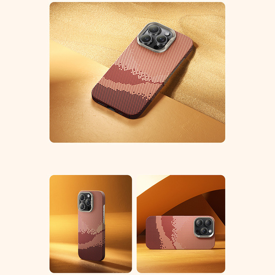 Benks Magnetic Golden Tide Kevlar 600D tok iPhone 16 Pro készülékhez