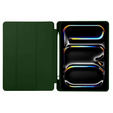 Tok Apple iPad Pro 13" 7 gen. 2024 (A2925, Smartcase tolltartóval, sötétzöld
