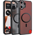 Tok CMF Nothing Phone 2 Pro-hoz, MagSafe, ERBORD Matt Case, fekete