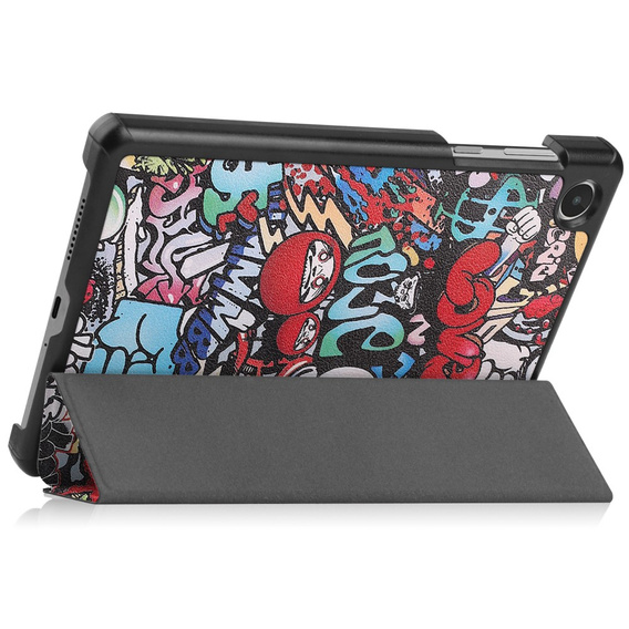 Tok Lenovo Tab M8 Gen 4 TB-300FU, Smartcase, graffiti