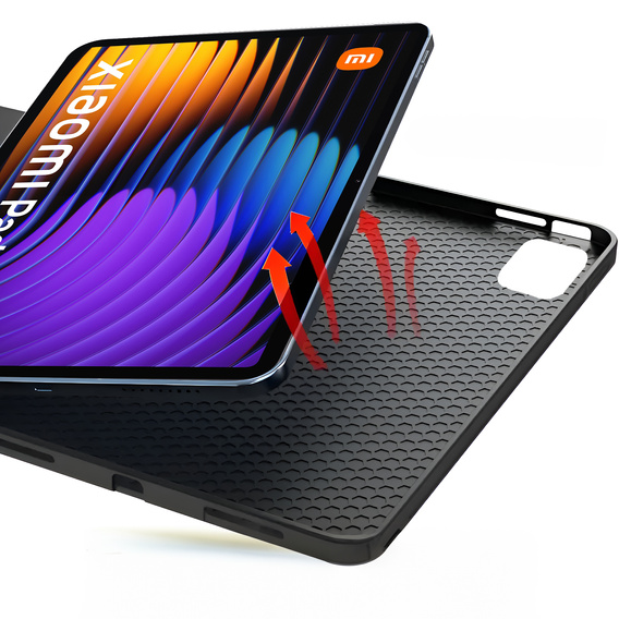 Tok Xiaomi Pad 7 / 7 Pro, Smartcase, fekete